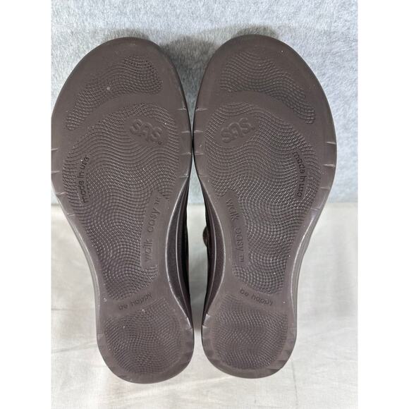 SAS Women's sz 7.5 Walk Easy Walking Shoe Diabetic Medicare Comfort - Picture 7 of 10